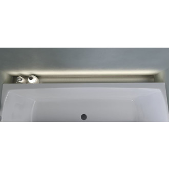 NIX nerezová vanová kapsa Polysan 183 cm, instalace do niky 72453