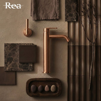 REA Koupelnová baterie Ontario Brush Copper REA-B0971
