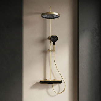 Sprchový set REA Farel Brush Gold