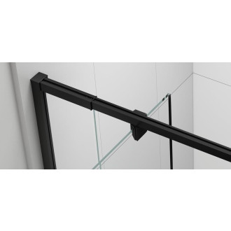 Sprchové dveře 88-102 cm Polysan Easy Black EL1715B