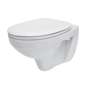 WC mísa Cersanit Delfi závěsná bílá sedátko Delfi duroplast, K97-140
