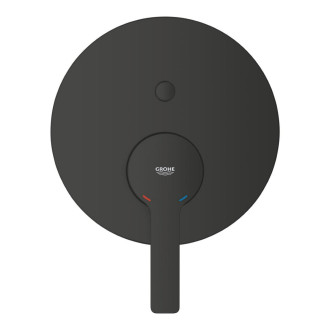 Sprchová a vanová baterie Grohe Lineare bez podomítkového tělesa černá matná 240642431