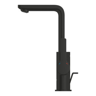 Umyvadlová baterie Grohe Lineare s výpustí černá matná 232962431