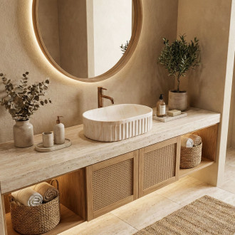 Umyvadlo na desku REA Georgia