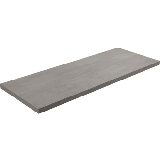 CERANO - Deska pod umyvadlo Navira Pro - betonově šedá - 120x46x3,6 cm