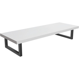 CERANO - Deska pod umyvadlo Navira Pro + 2 konzole pod desku - bílá matná - 81x46,5x3,6 cm