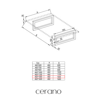 CERANO - Deska pod umyvadlo Navira Pro + podpěrná konzole - dub medový - 141x46,5x3,6 cm