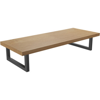 CERANO - Deska pod umyvadlo Navira Pro + podpěrná konzole - dub medový - 71x46,5x3,6 cm