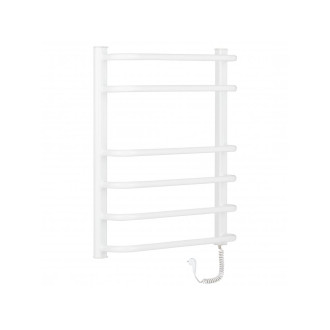 CERANO - Elektrický sušák ručníků Alessandro - 135 W - bílá lesklá - 660x550 mm