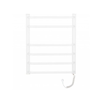 CERANO - Elektrický sušák ručníků Alessandro - 135 W - bílá lesklá - 660x550 mm