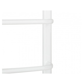 CERANO - Elektrický sušák ručníků Alessandro - 135 W - bílá lesklá - 660x550 mm