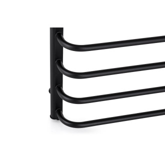 CERANO - Elektrický sušák ručníků Alessandro - 135 W - černá matná - 660x550 mm