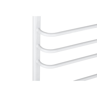 CERANO - Elektrický sušák ručníků Alessandro - 161 W - bílá lesklá - 860x550 mm