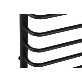 CERANO - Elektrický sušák ručníků Alessandro - 228 W - černá matná - 1160x550 mm