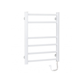 CERANO - Elektrický sušák ručníků Domenico - 97 W - bílá lesklá - 660x550 mm