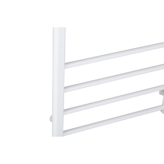 CERANO - Elektrický sušák ručníků Domenico - 97 W - bílá lesklá - 660x550 mm