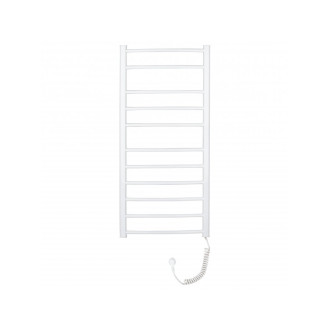 CERANO - Elektrický sušák ručníků Luca - 187 W - bílá lesklá - 1160x550 mm