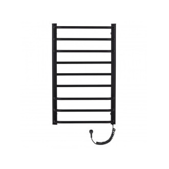 CERANO - Elektrický sušák ručníků Ricardo - 158 W - černá matná - 860x550 mm