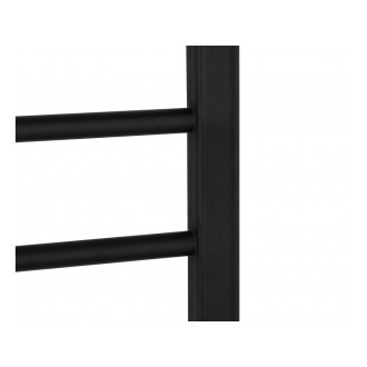 CERANO Elektrický sušák ručníků Ricardo černá matná 1160x550 mm LIV-B-ED-12-55-X