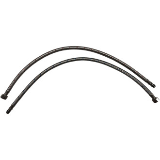 CERANO - Flexibilní připojovací hadice stojánkové baterie M10x3/8" - nerez - 80 cm - 2ks