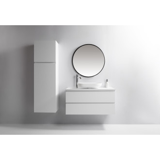 CERANO - Koupelnová skříňka Carole s deskou pod umyvadlo - 36 mm - bílá matná - 81x51,6x46,5 cm