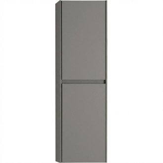 CERANO - Koupelnová skříňka Noira vysoká - šedá matná - 30x100x15 cm