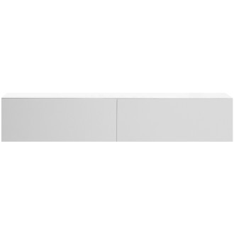 CERANO - Koupelnová skříňka pod nástěnné umyvadlo/doplňková Noira  - bílá matná - 120x43x28 cm