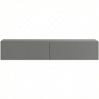 CERANO - Koupelnová skříňka pod nástěnné umyvadlo/doplňková Noira  - šedá matná - 150x43x28 cm