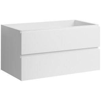 CERANO - Koupelnová skříňka pod umyvadlo Carole - bílá matná - 79x48x45 cm