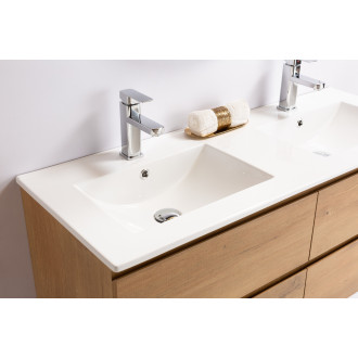 CERANO Koupelnová skříňka pod umyvadlo Carole přírodní 120x49,8x45,2 cm CER-431590