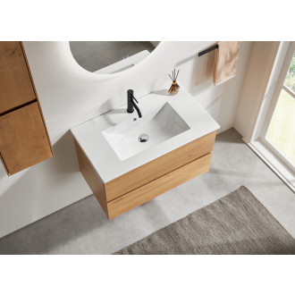 CERANO - Koupelnová skříňka pod umyvadlo Carole - dub medový - 79x48x45 cm