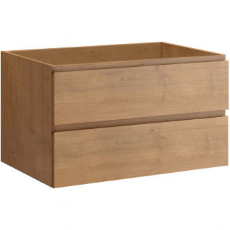 CERANO - Koupelnová skříňka pod umyvadlo Carole - dub medový - 99x48x45 cm