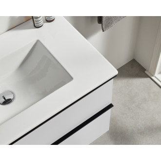 CERANO - Koupelnová skříňka pod umyvadlo Velora - bílá matná - 100x49,8x46 cm