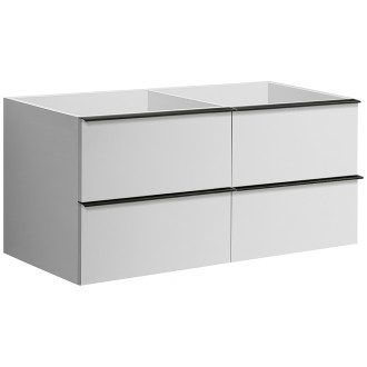 CERANO - Koupelnová skříňka pod umyvadlo Velora - bílá matná - 120x49,8x45,2 cm