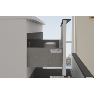 CERANO - Koupelnová skříňka pod umyvadlo Velora - bílá matná - 70x49,8x46 cm