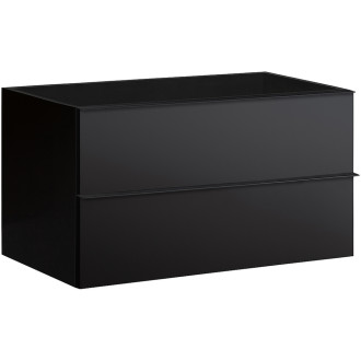 CERANO - Koupelnová skříňka pod umyvadlo Velora - černá matná - 100x49,8x46 cm