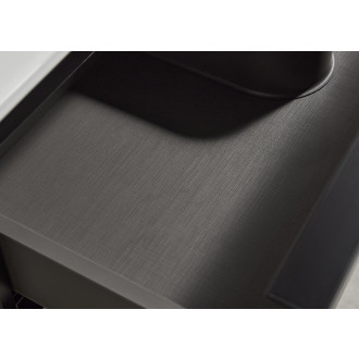 CERANO - Koupelnová skříňka pod umyvadlo Velora - černá matná - 60x49,8x46 cm