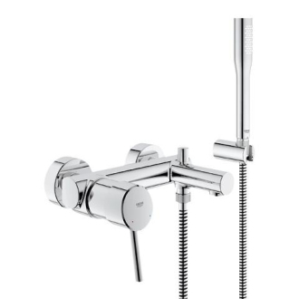 GROHE CONCETTO NEW 32212001 vanová nástěnná baterie vč. příslušenství chrom