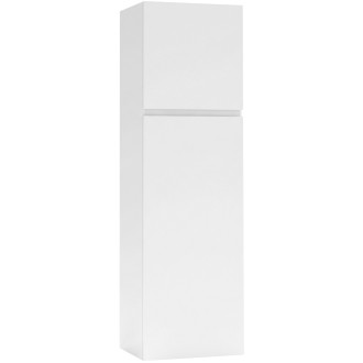 CERANO - Koupelnová skříňka Carole - vysoká - bílá matná - 45x150x34 cm
