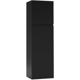 CERANO - Koupelnová skříňka vysoká Carole - černá matná - 45x150x34 cm