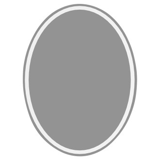 CERANO - Koupelnové LED zrcadlo Cielo - 50x70 cm