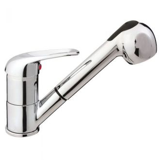 baterie Prince P-21 Star dřezová stojánková s vytah. sprškou OLBAP21M