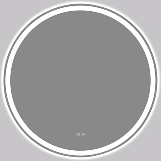 CERANO - Koupelnové LED zrcadlo Eterno - Ø 100 cm