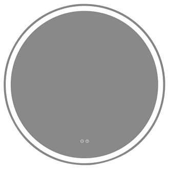 CERANO - Koupelnové LED zrcadlo Eterno - Ø 70 cm