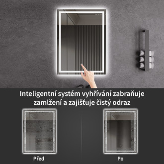 CERANO Koupelnové LED zrcadlo Interno 60x80 cm CER-429361
