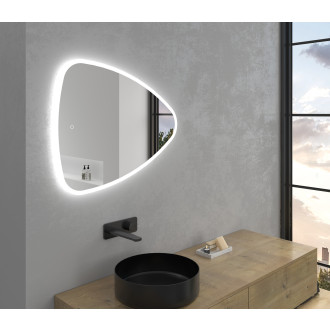 CERANO - Koupelnové LED zrcadlo Riflettore - 80x65 cm