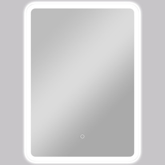 CERANO - Koupelnové LED zrcadlo Silvano - 60x80 cm