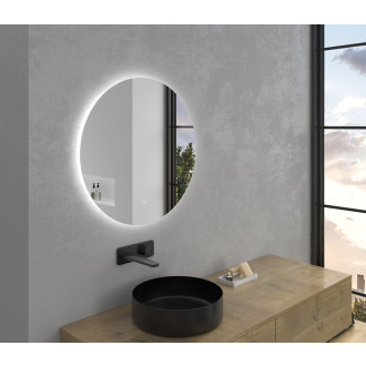 CERANO - Koupelnové LED zrcadlo Specchio - Ø 80 cm