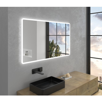 CERANO - Koupelnové LED zrcadlo Speculare - 140x70 cm