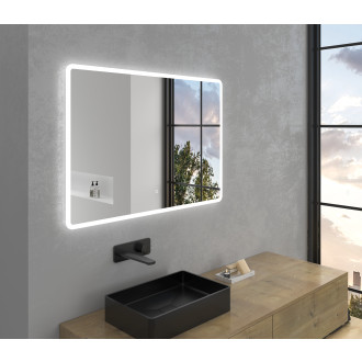 CERANO - Koupelnové LED zrcadlo Speculare - 90x70 cm